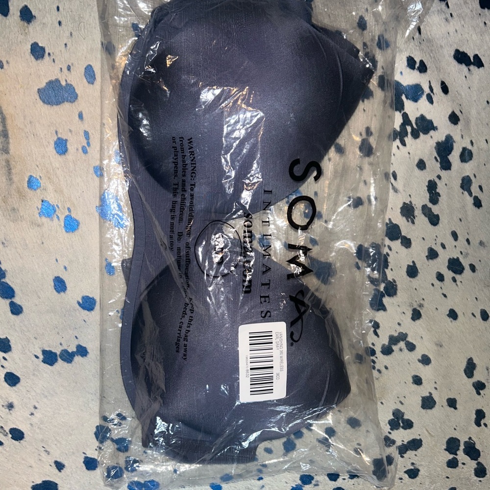 Soma 38DD Bra- Earl Gray